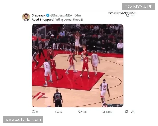 谢泼德连续4场得分上双+80%真实命中率，创历史最年轻纪录